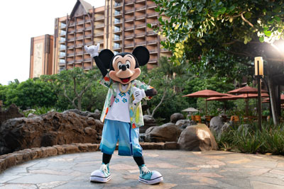 Mickey Mouse at Aulani a Disney Resort and Spa in Hawaii